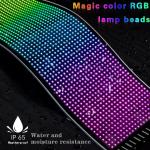 Flexible LED Display Screen for Car – RGB Programmable Sign with Remote Control