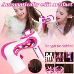 Automatic Hair Braider Machine – 360° Rotating DIY Hair Styling Tool for Kids & Girls, Safe & Easy Electric Braiding Tool