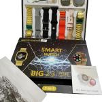 Gold Ultra Dual Smartwatch Combo – 2 Smartwatches + 7 Interchangeable Straps, Stylish & High-Tech