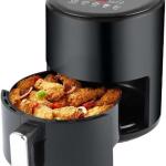 4L Air Fryer 2400W – XL Low-Fat Digital Oil-Less Cooker with Smart Pre-Set Programs