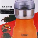 KRAWN Manual Coffee Grinder – Stainless Steel Blades, Adjustable Grind Settings, Portable Hand Grinder for Fresh Coffee