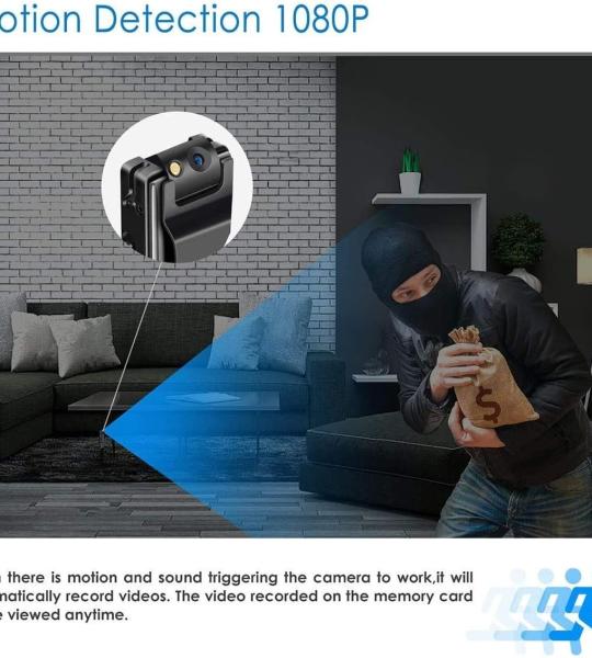 Mini Pocket Camera Video Recorder – Ultra HD 1080P Body Camera