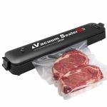 AWH Precision Vacuum Sealer Machine – Compact Food Sealer with Adjustable Seal Options for Meats, Fruits & Vegetables