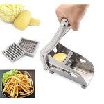 Heavy-Duty Stainless Steel Potato Cutter – Easy Blade Replacement, Quick & Uniform Slicing for Home & Kitchen