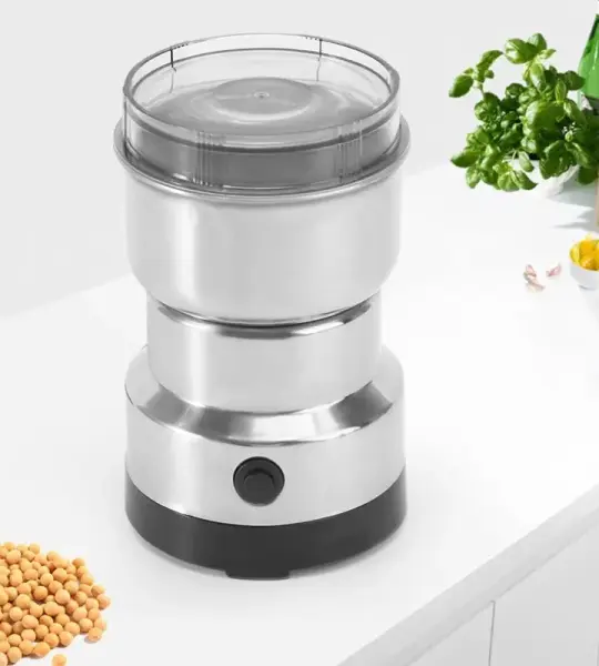 Mini Electric Grinder – 300W Multi-Functional Coffee, Nut & Spice Grinder with Stainless Steel Blades