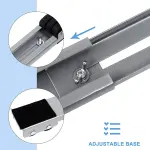 Furniture Mover Set – Adjustable Heavy Appliance Rollers with Anti-Skid Rubber Pads for Easy Moving