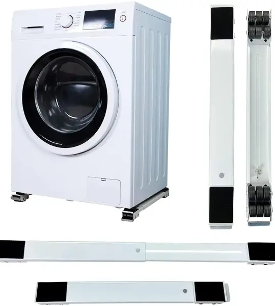 Furniture Mover Set – Adjustable Heavy Appliance Rollers with Anti-Skid Rubber Pads for Easy Moving