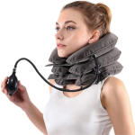 Cervical Neck Traction Device – Inflatable Neck Stretcher for Pain Relief, Posture Correction & Spine Support